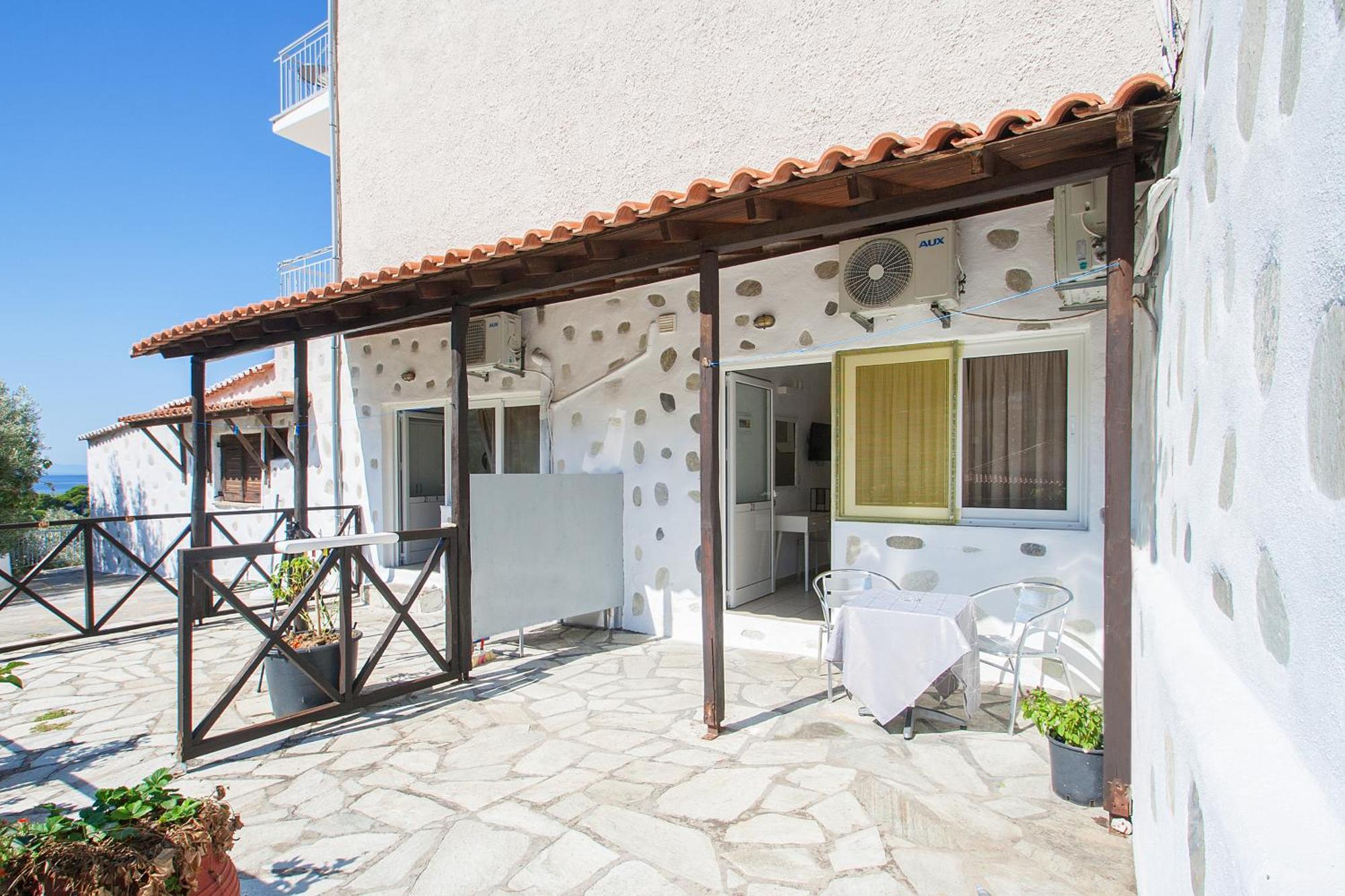 Angelos Studios Vromolimnos 客房 照片